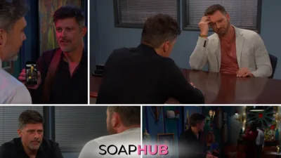 Eric Turns Up the Heat in His Quest to Free Brady on the October 9 Days of Our Lives