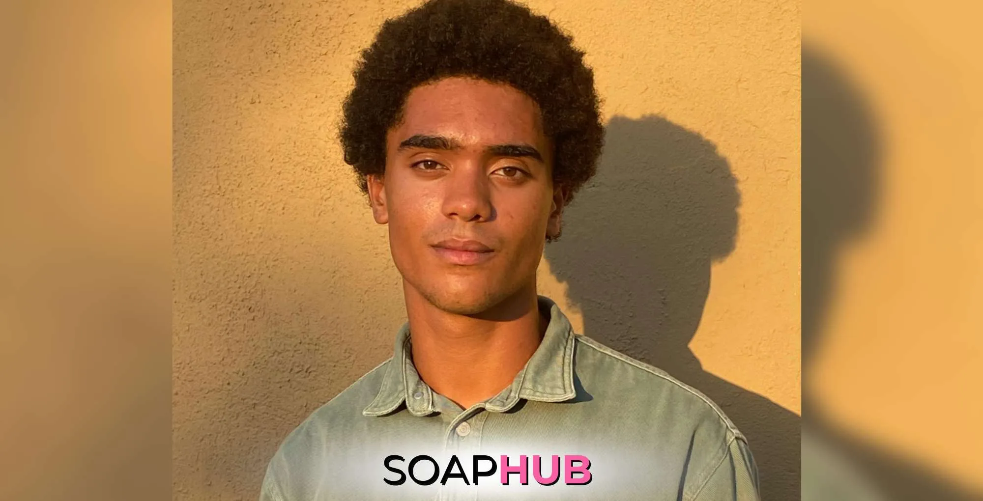 General Hospital Jens Austin Astrup with the Soap Hub logo.