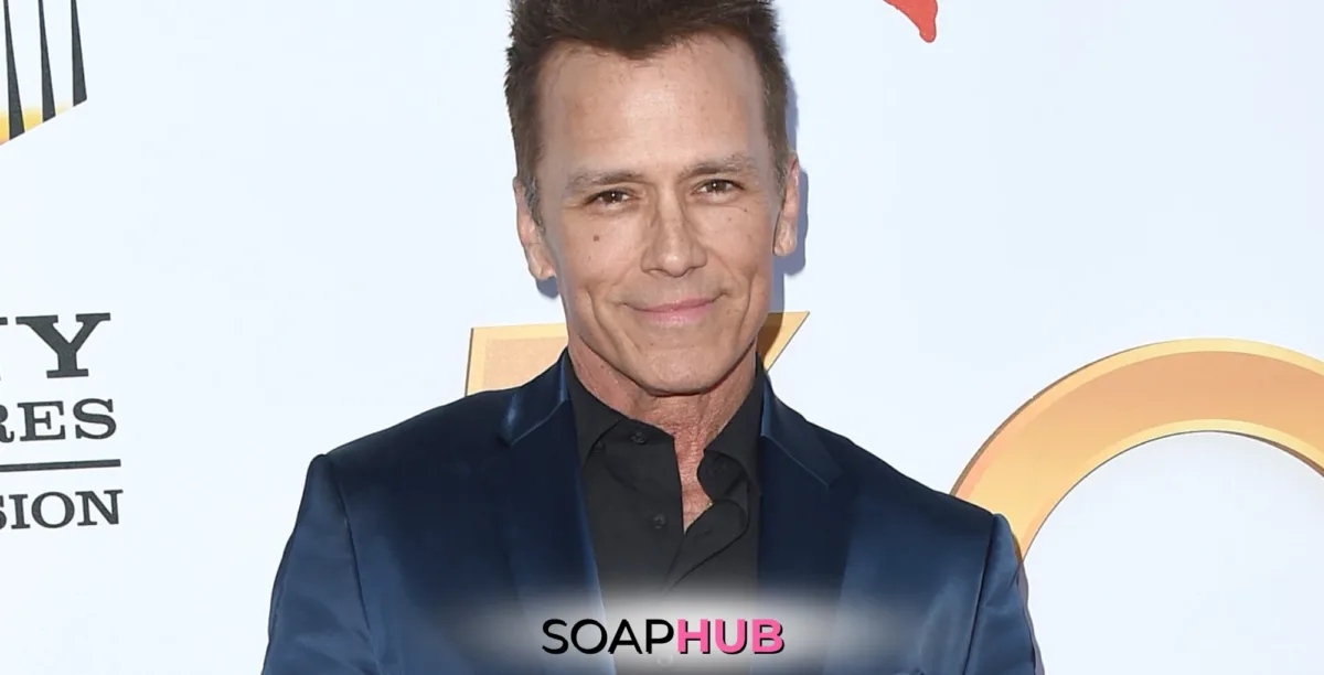 General Hospital's Scott Reeves with the Soap Hub logo across the bottom.