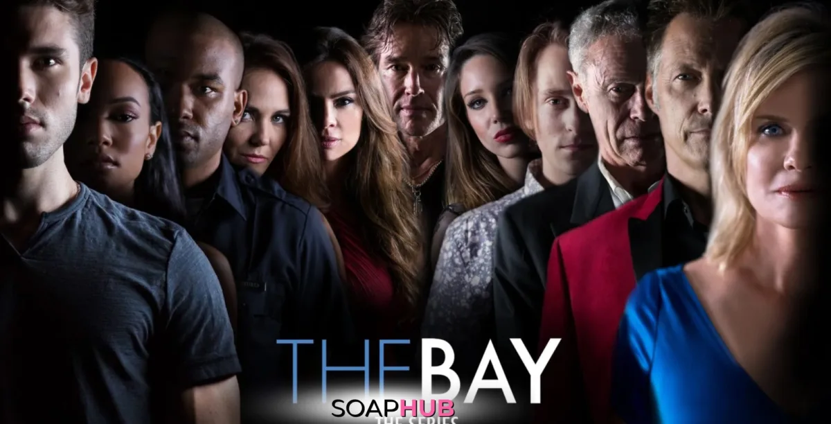 The Bay key art, with Soap Hub Logo