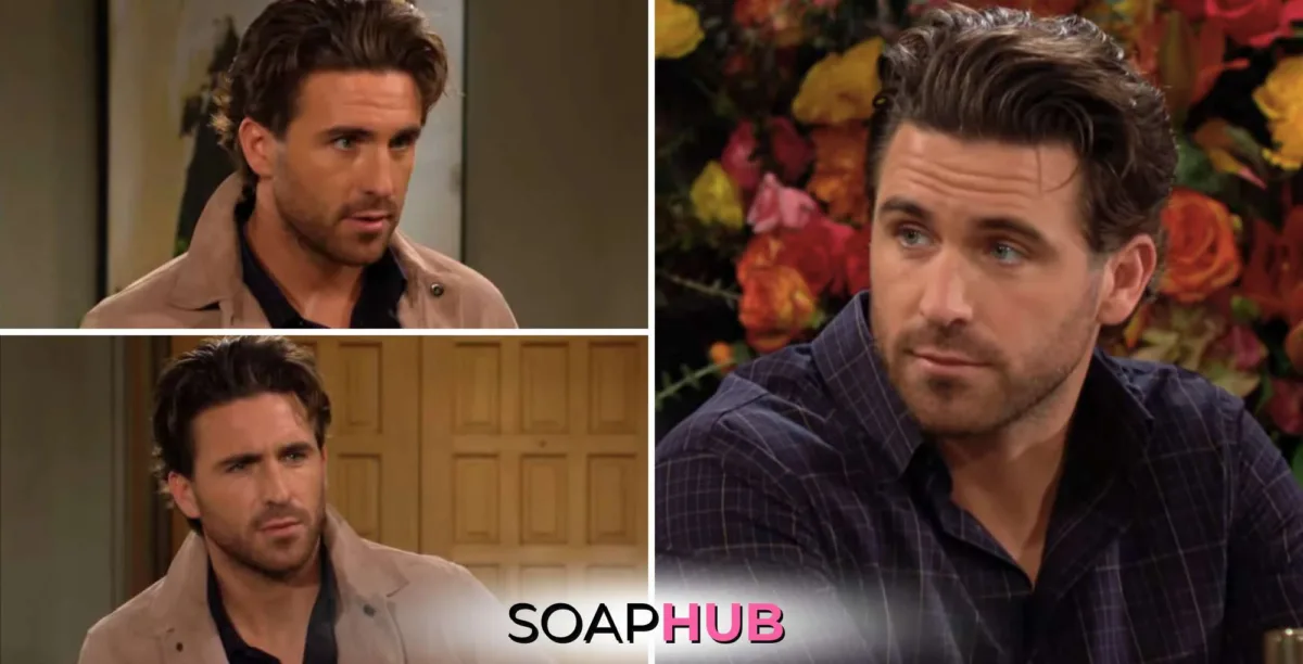 Young and the Restless October 8 Chance with the Soap Hub logo.