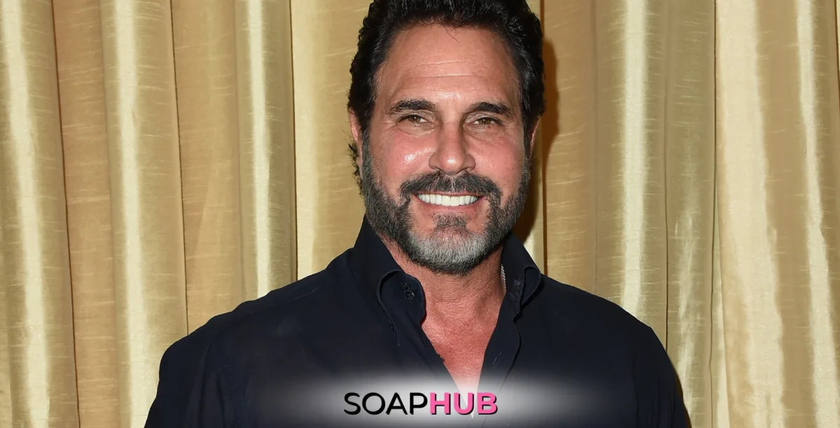 The Bold and the Beautiful's Don Diamont with the Soap Hub logo across the bottom.