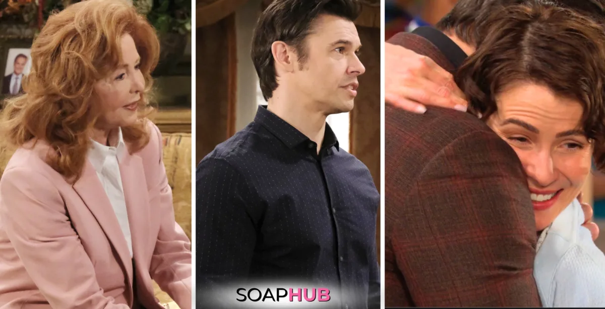 Days of our Lives Spoilers November 26 Kiriakis Thanksgiving with the Soap Hub logo.