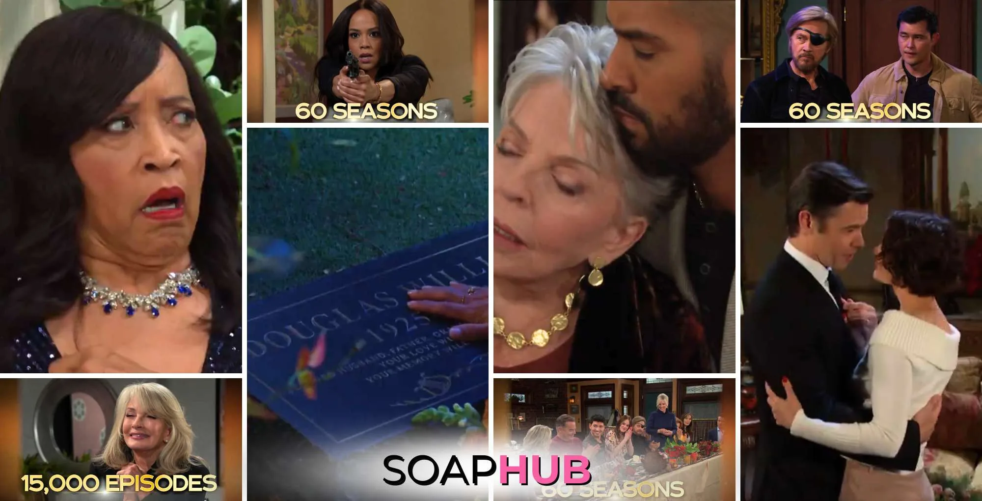 Days of our Lives Spoilers Winter Preview with the Soap Hub logo.