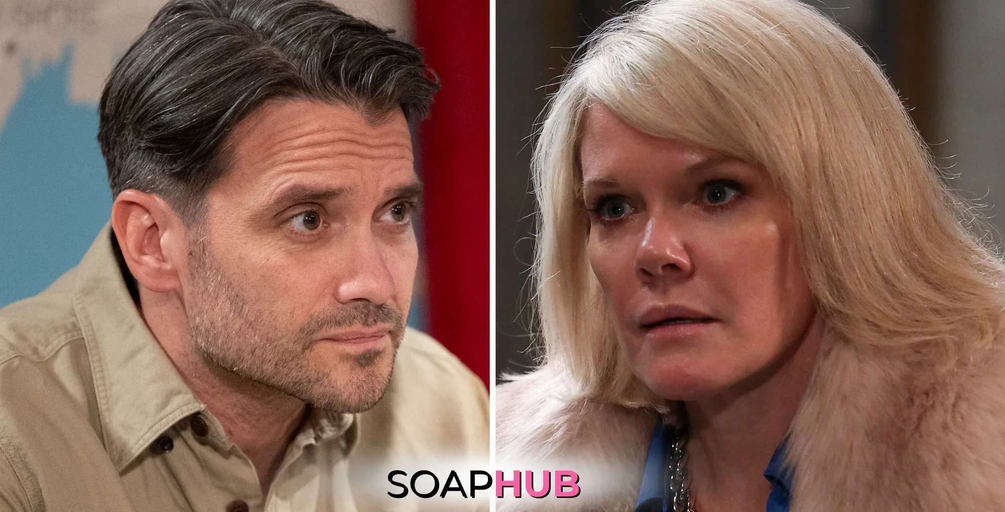 Dante testifies at Ava's trial, in General Hospital spoilers for November 26, with Soap Hub logo