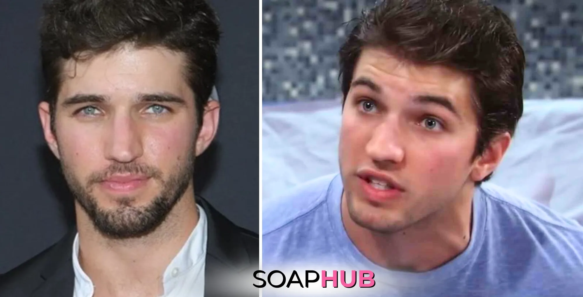 General Hospital's Bryan Craig with the Soap Hub logo across the bottom.