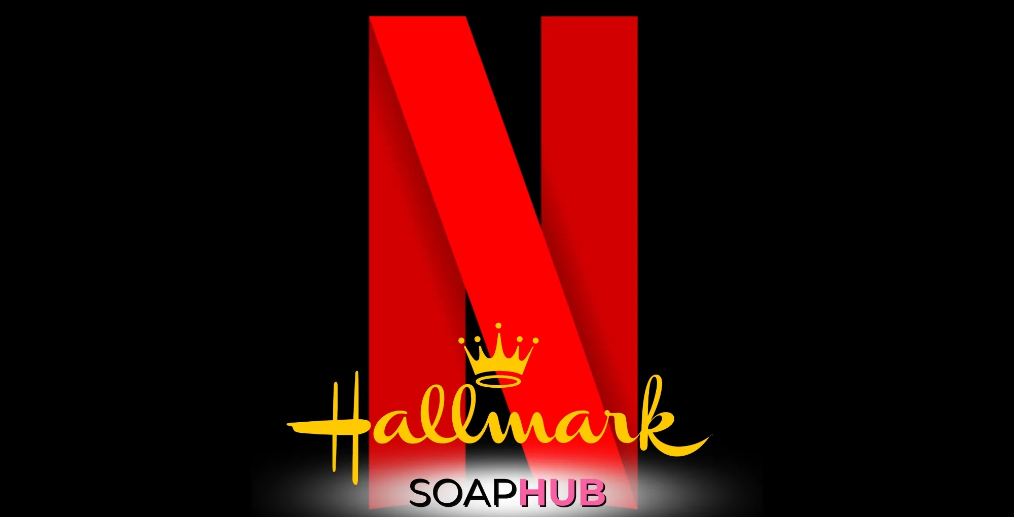 Image of the Netflix and Hallmark logo with the Soap Hub logo.