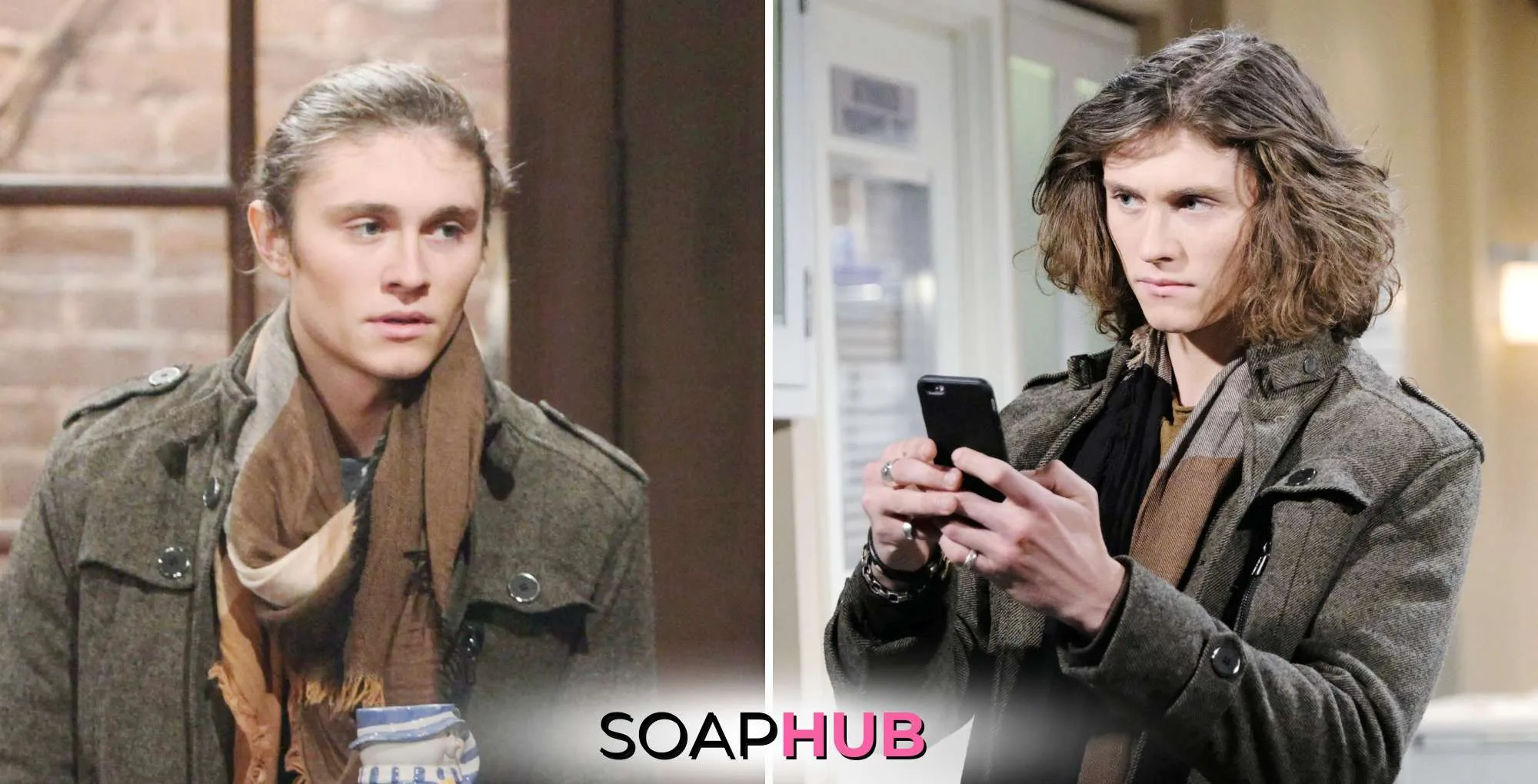 The Young and the Restless Reed Hellstrom with the Soap Hub logo.