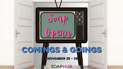 Soap Opera Comings and Goings: Shocking Exit, Couples Return, Vets Back