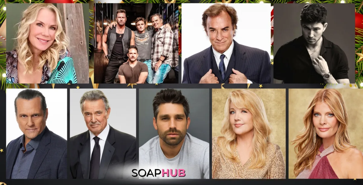 Katherine Kelly Lang, Brandon Barash, Carson Boatman, Eric Martsolf, Thaao Penghlis, Robert Scott Wilson Maurice Benard, Eric Braeden, Justin Gaston, Melody Thomas Scott, Michelle Stafford