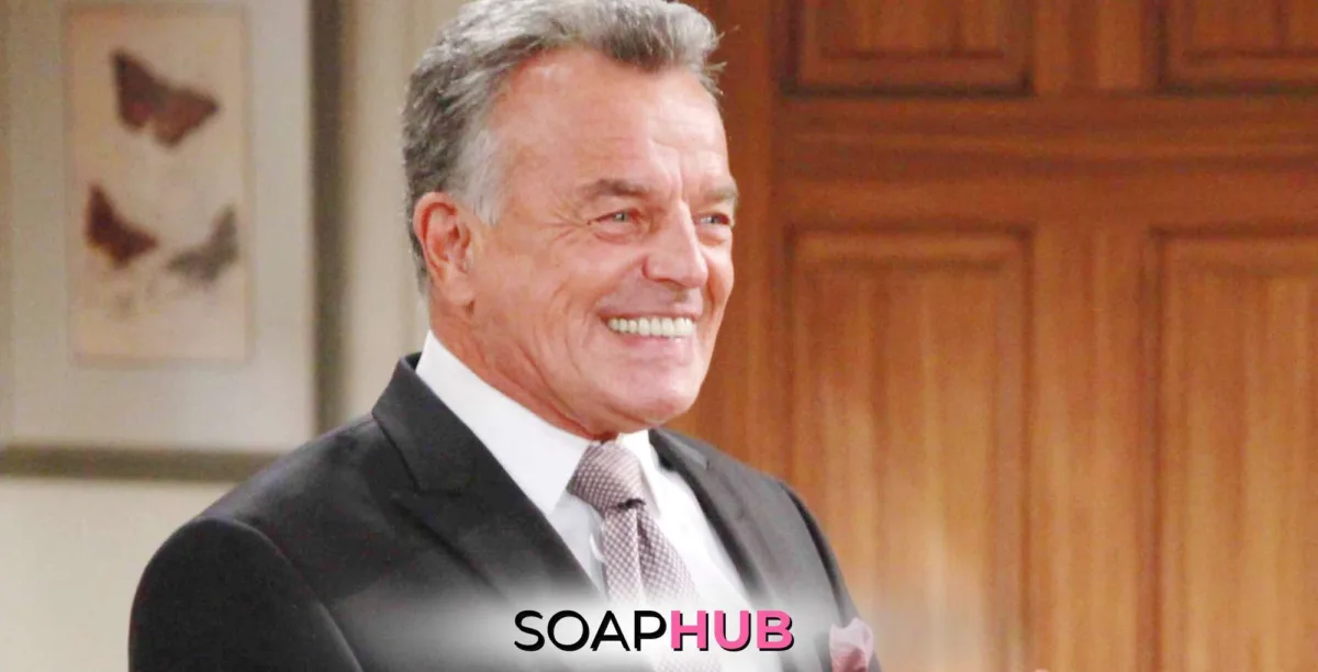 The Young and the Restless Ian Ward with the Soap Hub logo.