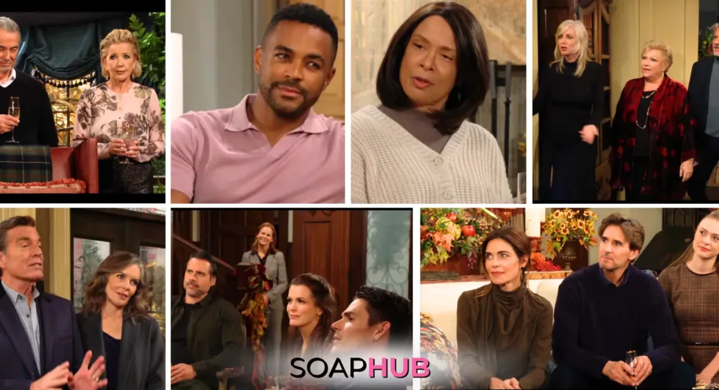 Young and the Restless Spoilers Video Preview November 25-29: Thanksgiving Brings Family Gatherings and a Huge Decision