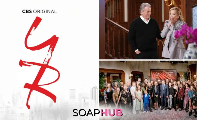 Young and the Restless Spoilers Winter Preview with the Soap Hub logo.