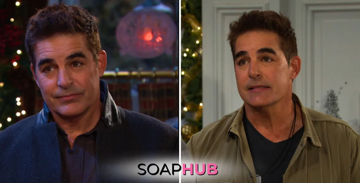 Rafe's evil twin returned in the Tuesday, December 24 episode of Days of Our. Lives, with Soap Hub Logo