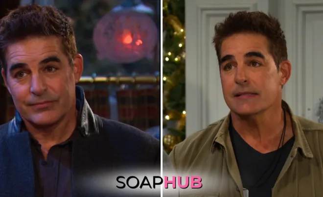 Rafe's evil twin returned in the Tuesday, December 24 episode of Days of Our. Lives, with Soap Hub Logo