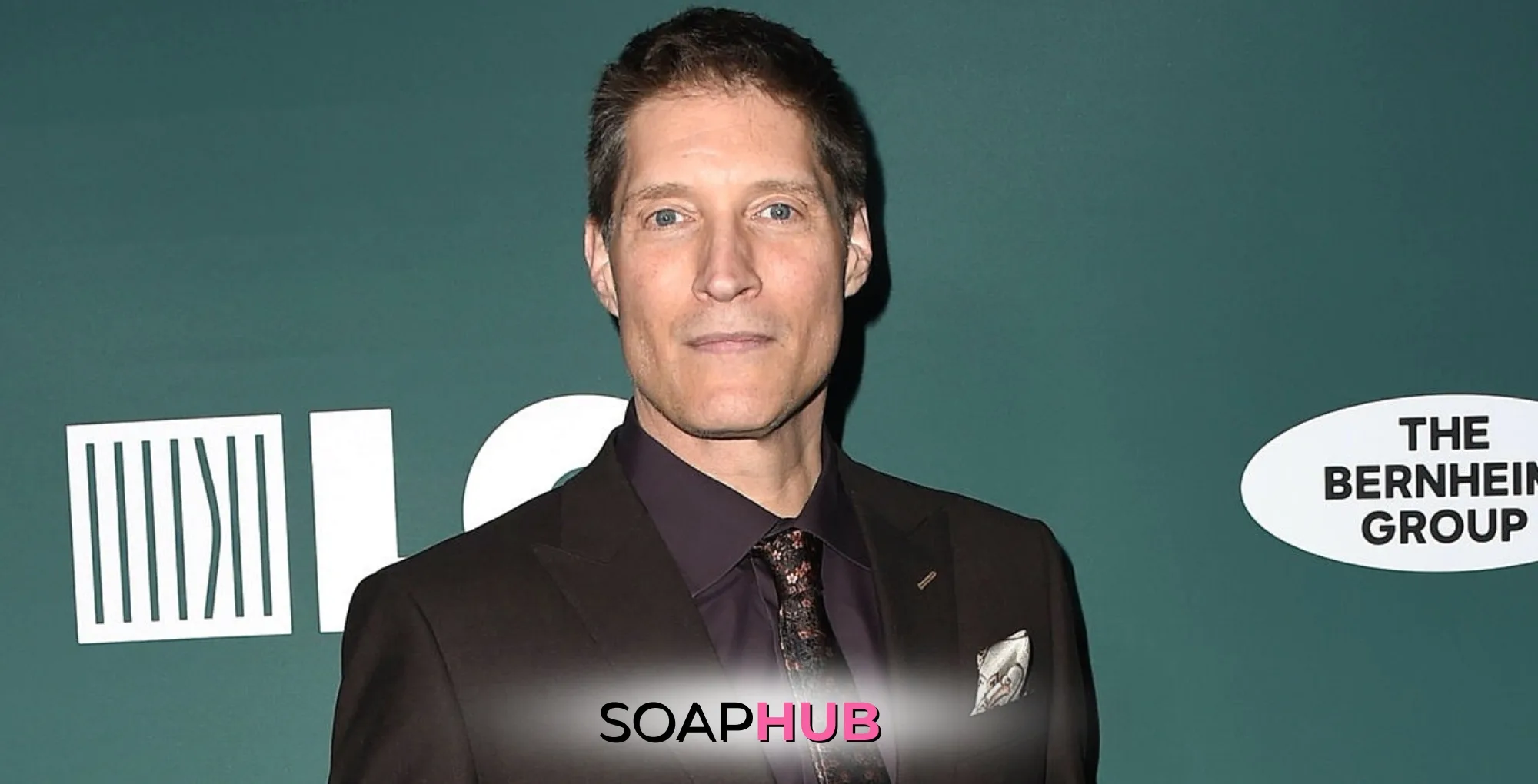 Bold and the Beautiful Sean Kanan with the Soap Hub logo.