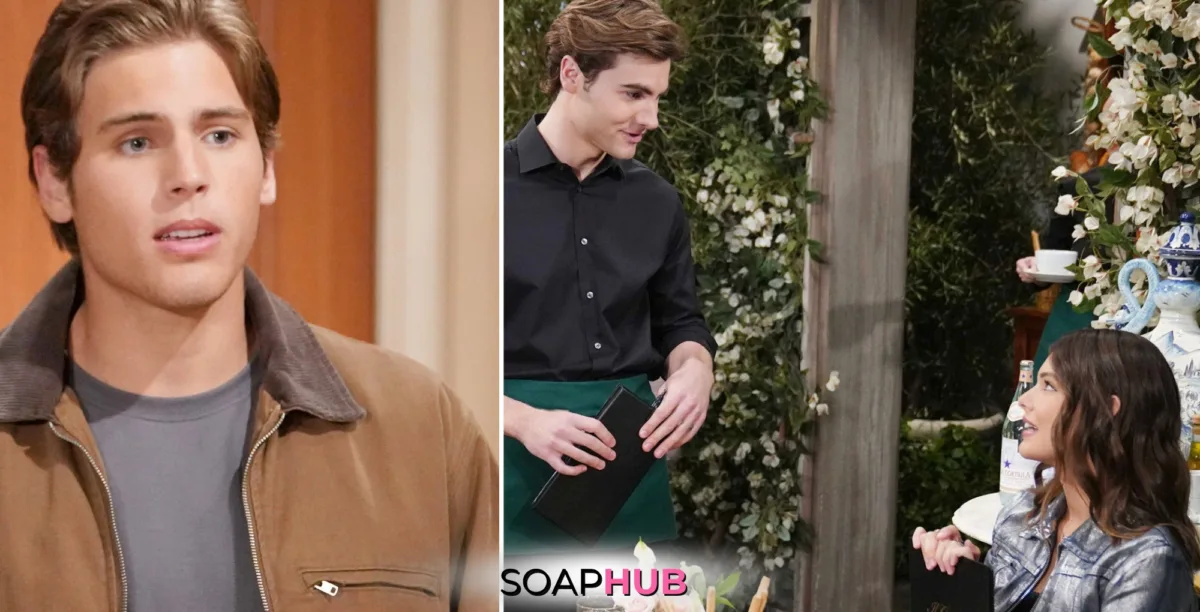 Bold and the Beautiful Spoilers for Thursday, December 5, Episode 9416 Feature Will, Remy and Electra with the Soap Hub Logo Across the Bottom.