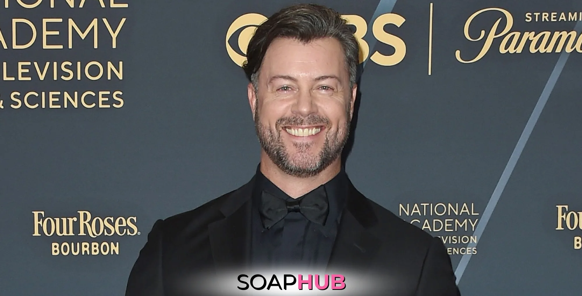 Days of Our Lives' Dan Feuerriegel with the Soap Hub logo across the bottom.