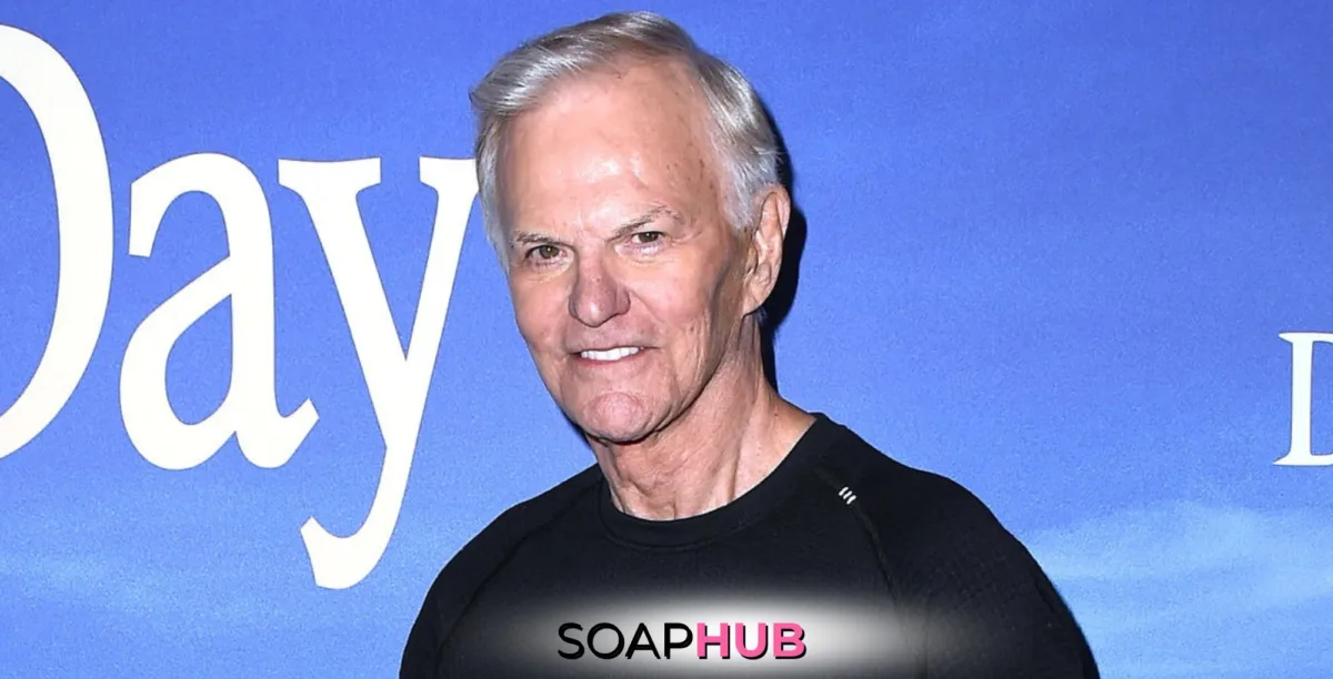 Days of Our Lives' Josh Taylor with the Soap Hub logo across the bottom.