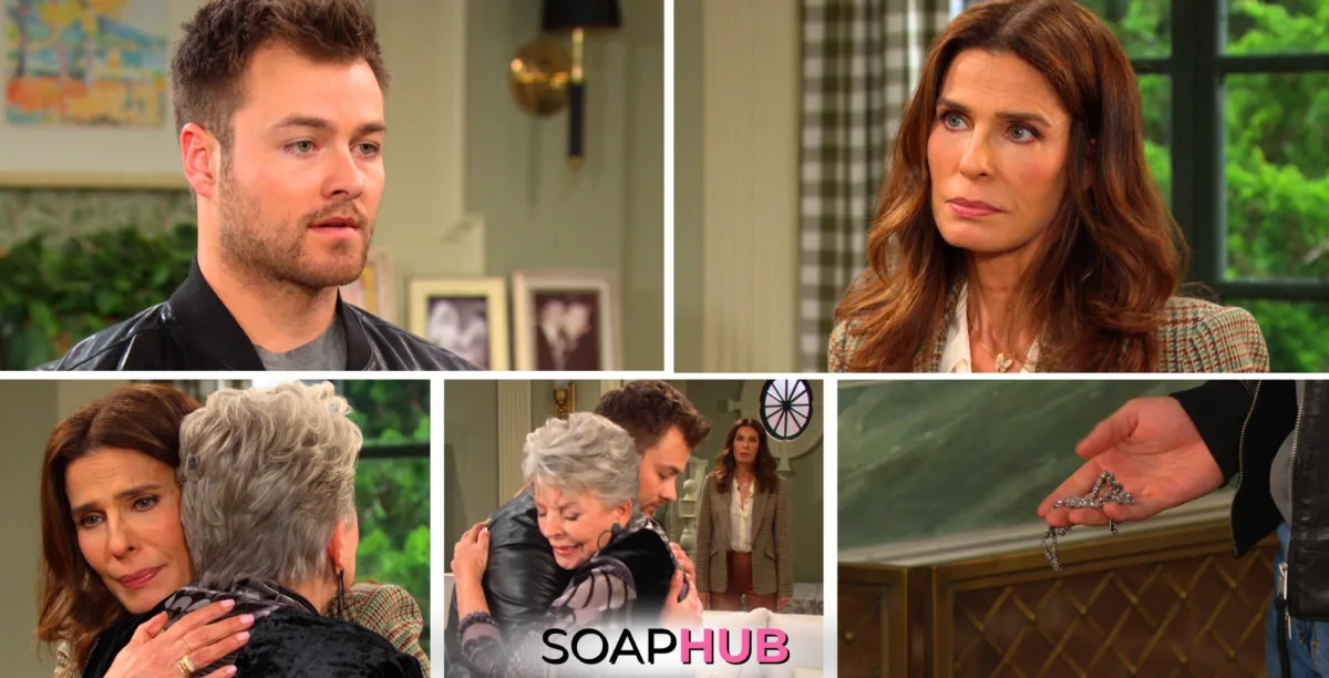 Collage for the Tuesday, December 10 episode of Days of Our Lives, with Soap Hub Logo