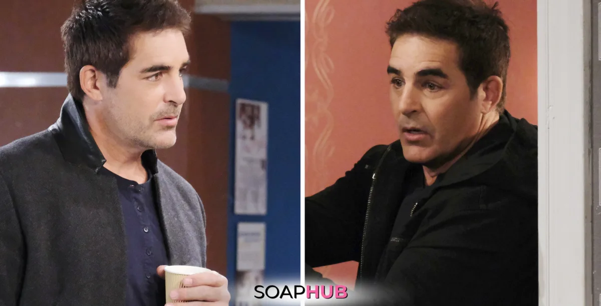 Days of our Lives Spoilers December 31 Rafe with the Soap Hub logo.