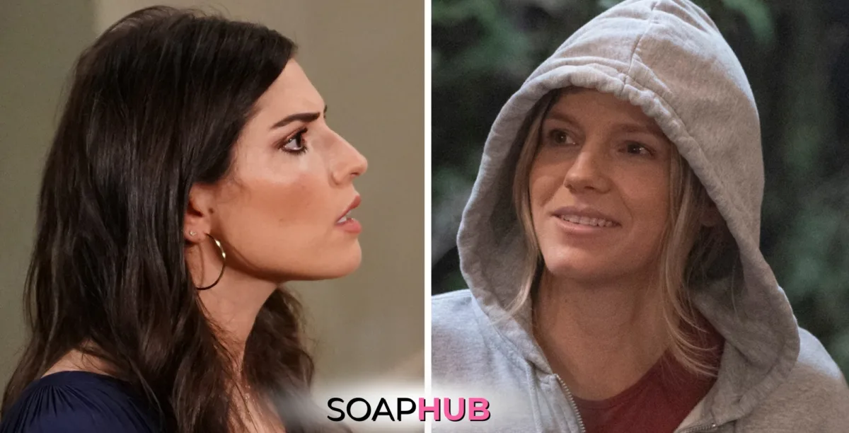 Lulu and Brook Lynn clash in spoilers for Tuesday, December 17. with Soap Hub Logo