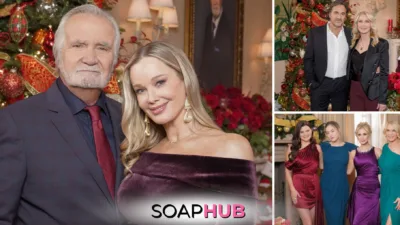 Bold and the Beautiful Christmas Behind-The-Scenes