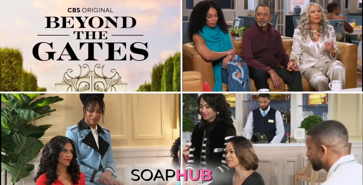 The Dupree family from the new Beyond the Gates trailer just released, with Soap Hub Logo