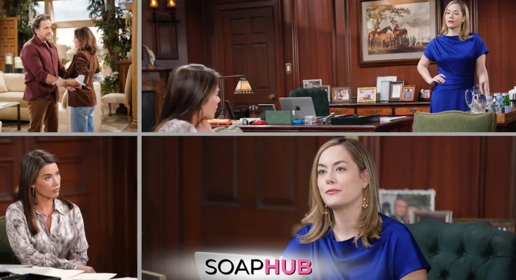 Bold and the Beautiful Spoilers Preview January 17: Steffy Tries to Fake Nice With Hope 