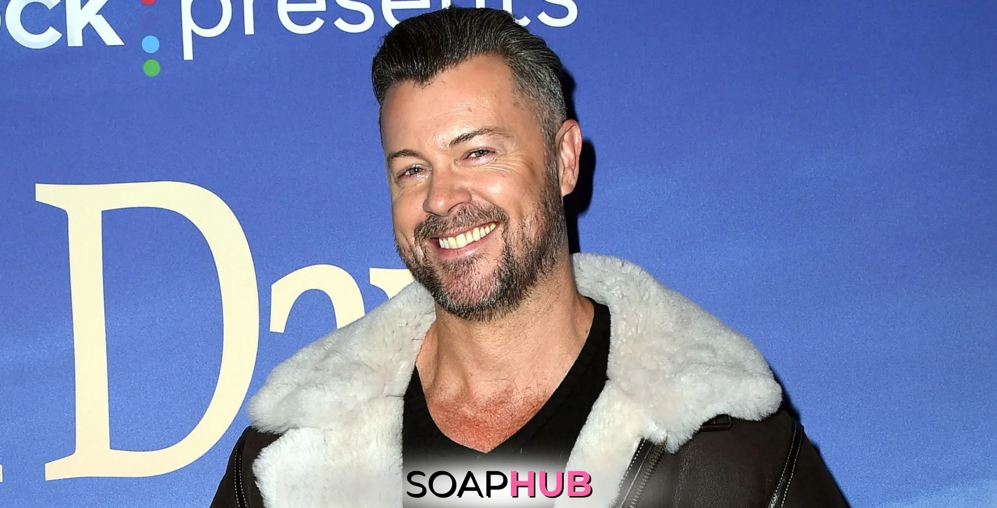 Days of Our Lives' Dan Feuerriegel with the Soap Hub logo across the bottom.