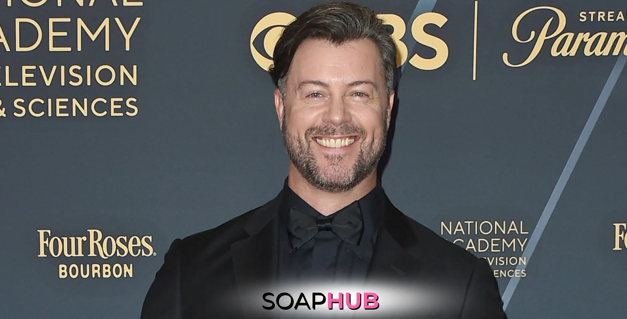 Days of Our Lives' Dan Feuerriegel with the Soap Hub logo across the bottom.