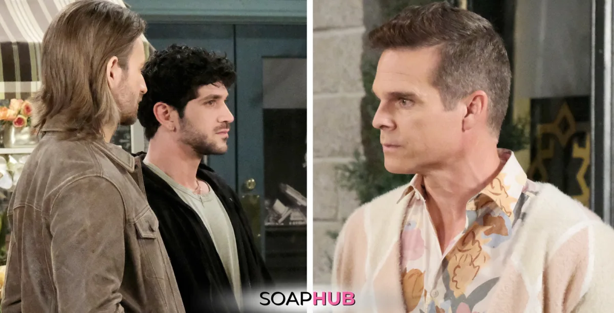 Days of our Lives Spoilers January 17 Leo with the Soap Hub logo.