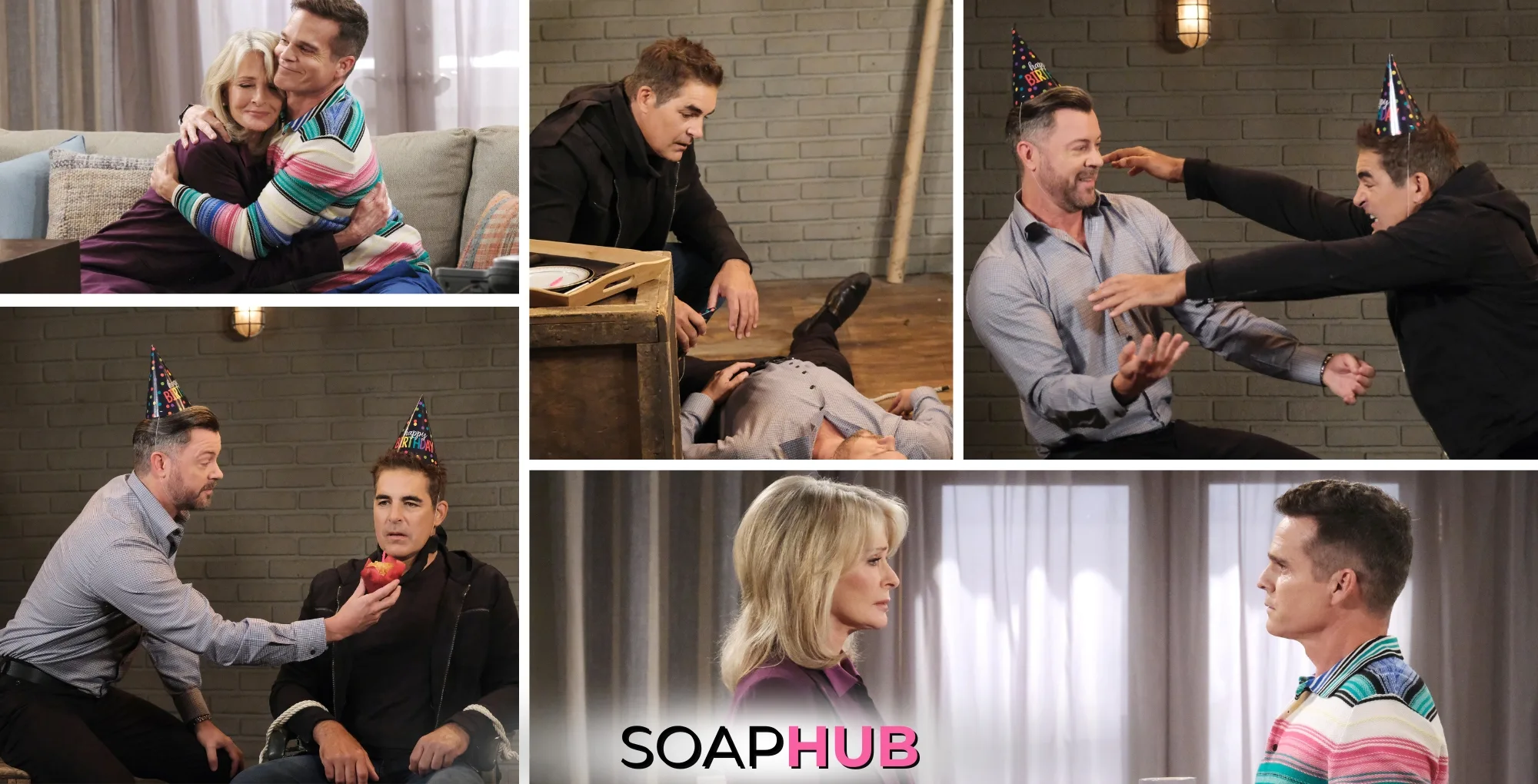 Days of our Lives Spoilers Preview January 30 with the Soap Hub logo.