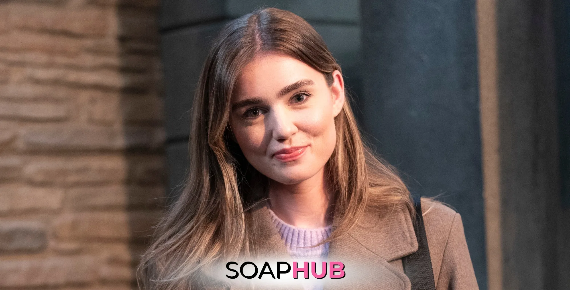 General Hospital Emma with the Soap Hub logo