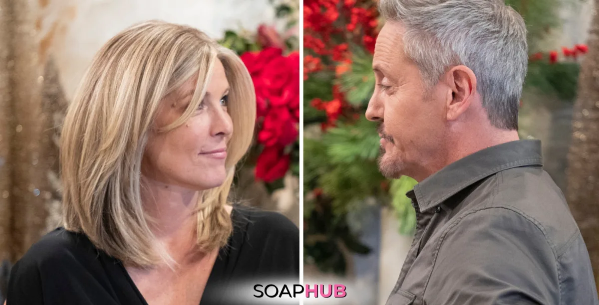 Carly and Brennan get closer in spoilers for the Thursday, January 30 2025, episode of General Hospital, with Soap Hub Logo