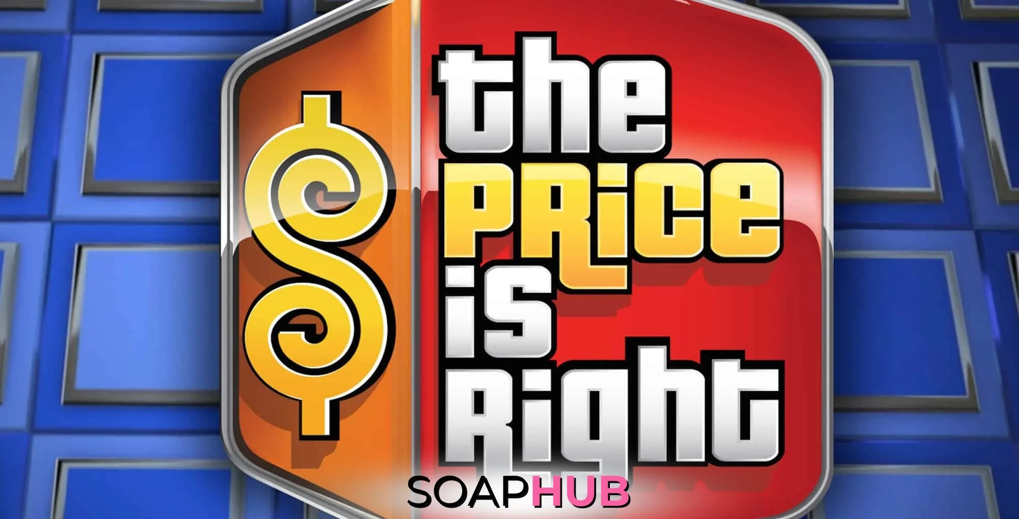 The Price Is Right logo with the Soap Hub logo.