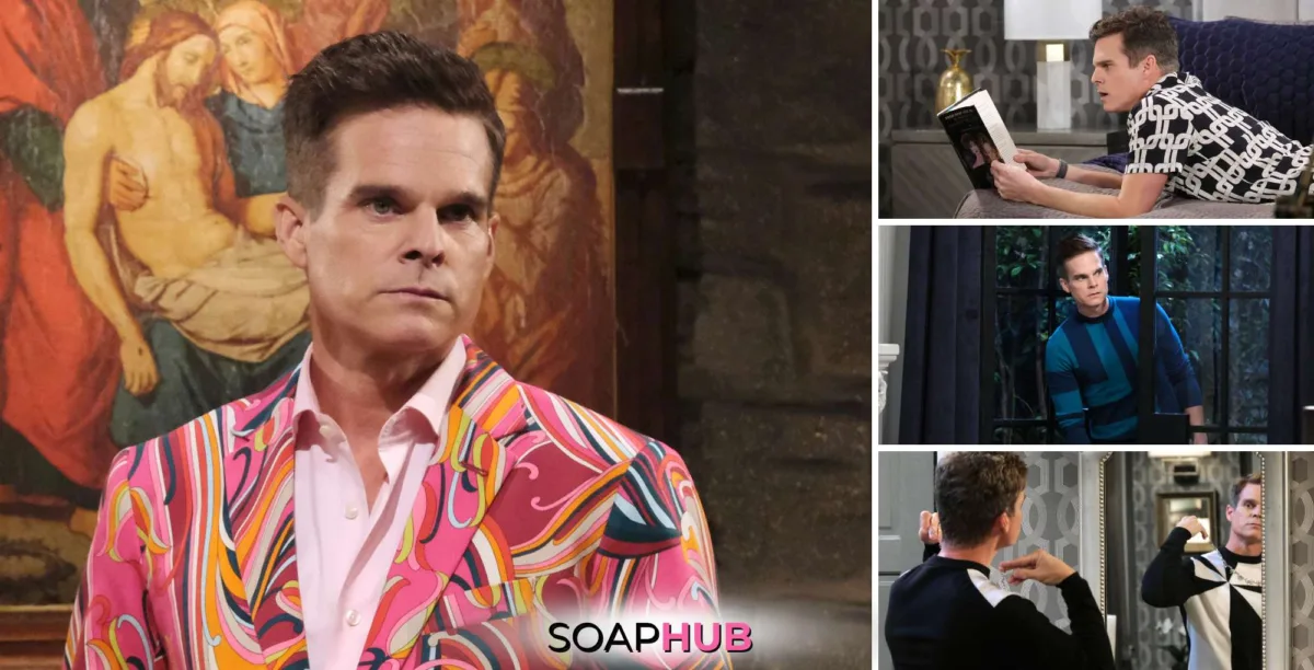 Days of our Lives Greg Rikaart with the Soap Hub logo.