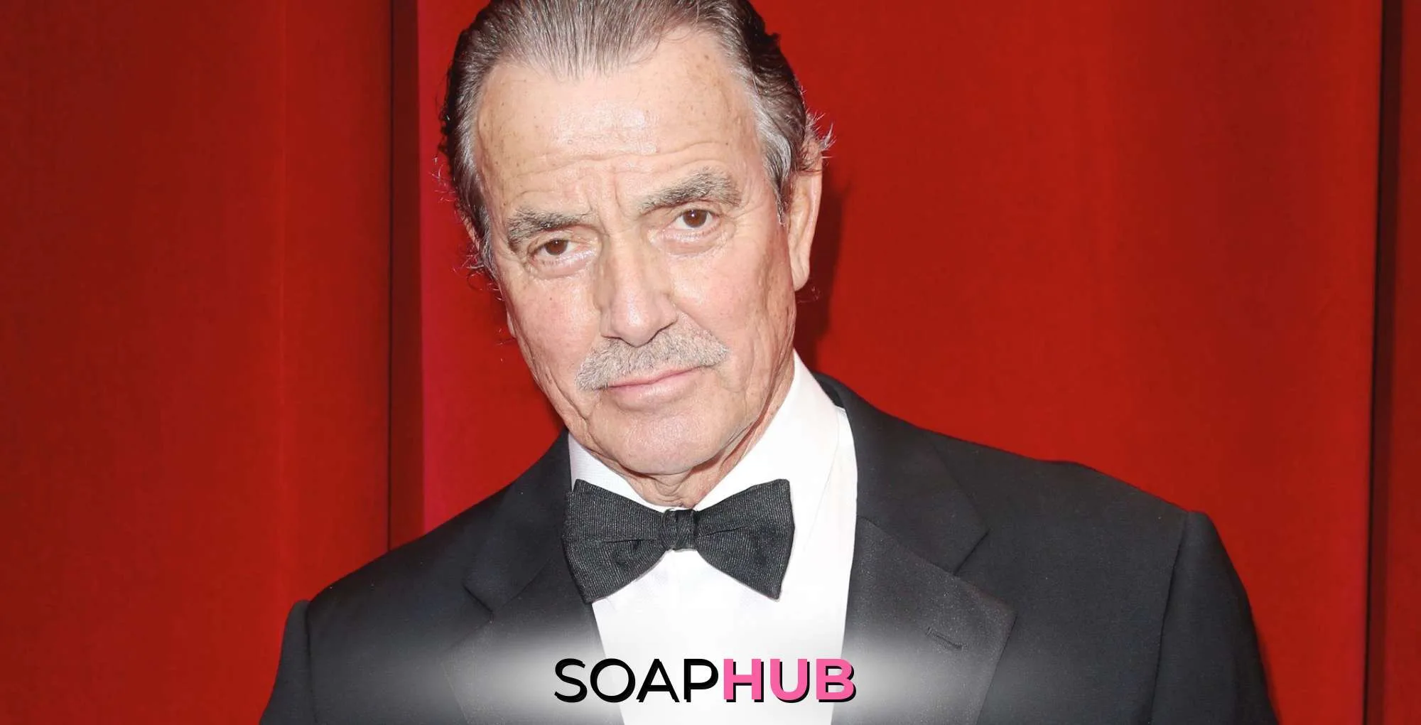 The Young and the Restless Eric Braeden with the Soap Hub logo.