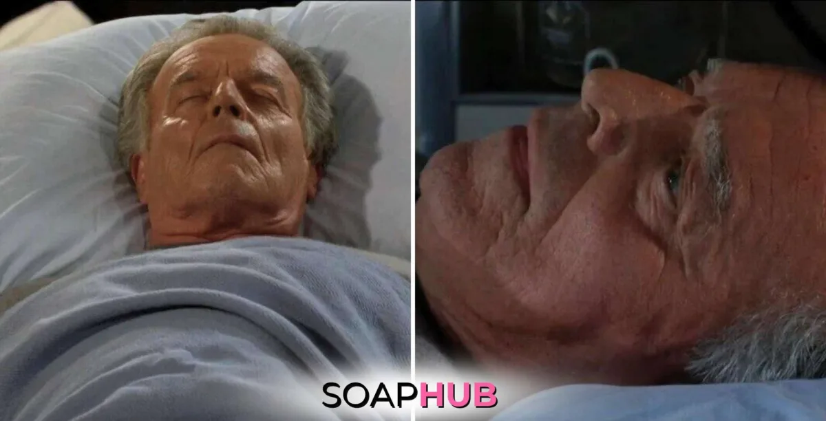 Young and the Restless Recap January 30 Ian dead and alive with the Soap Hub logo.