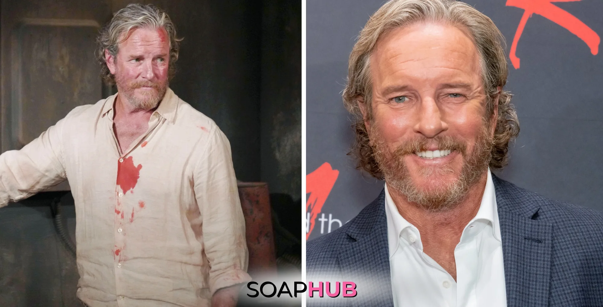 The Young and the Restless Linden Ashby with the Soap Hub logo.