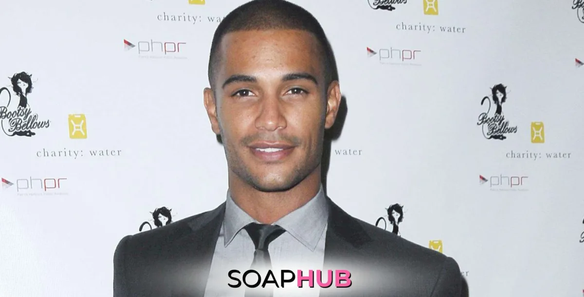 The Young and the Restless Nathan Owens with the Soap Hub logo.