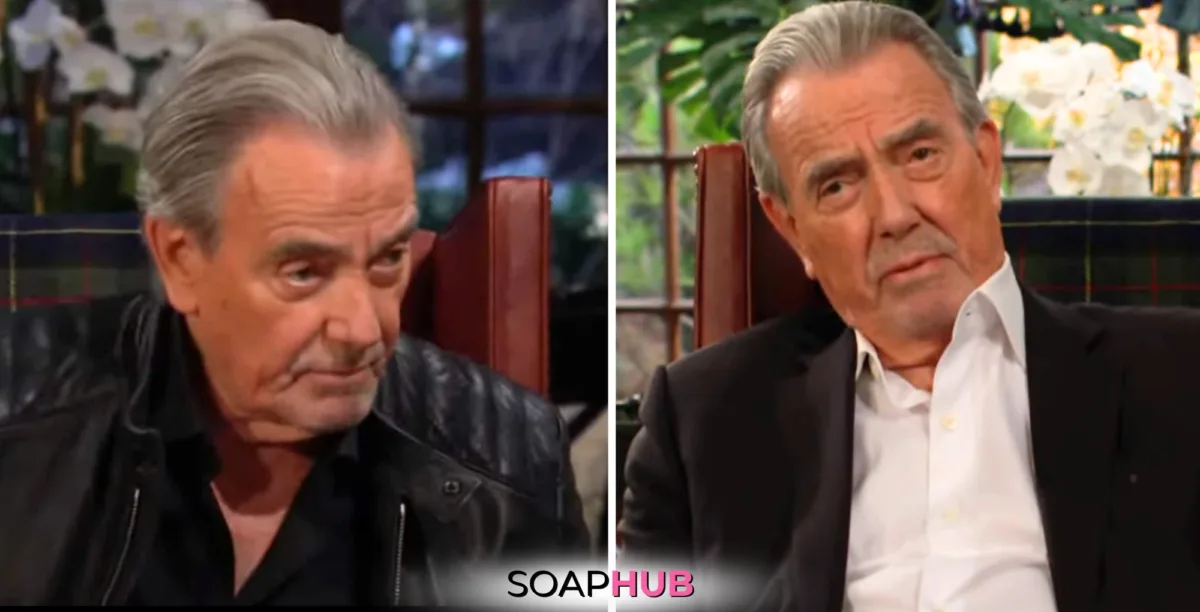 Young and the Restless Spoilers January 29: Victor with the Soap Hub logo.