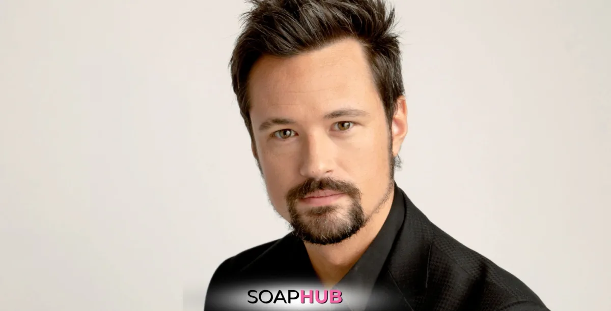 Bold and the Beautiful Matthew Aktinson teases top secret project with the Soap Hub logo.