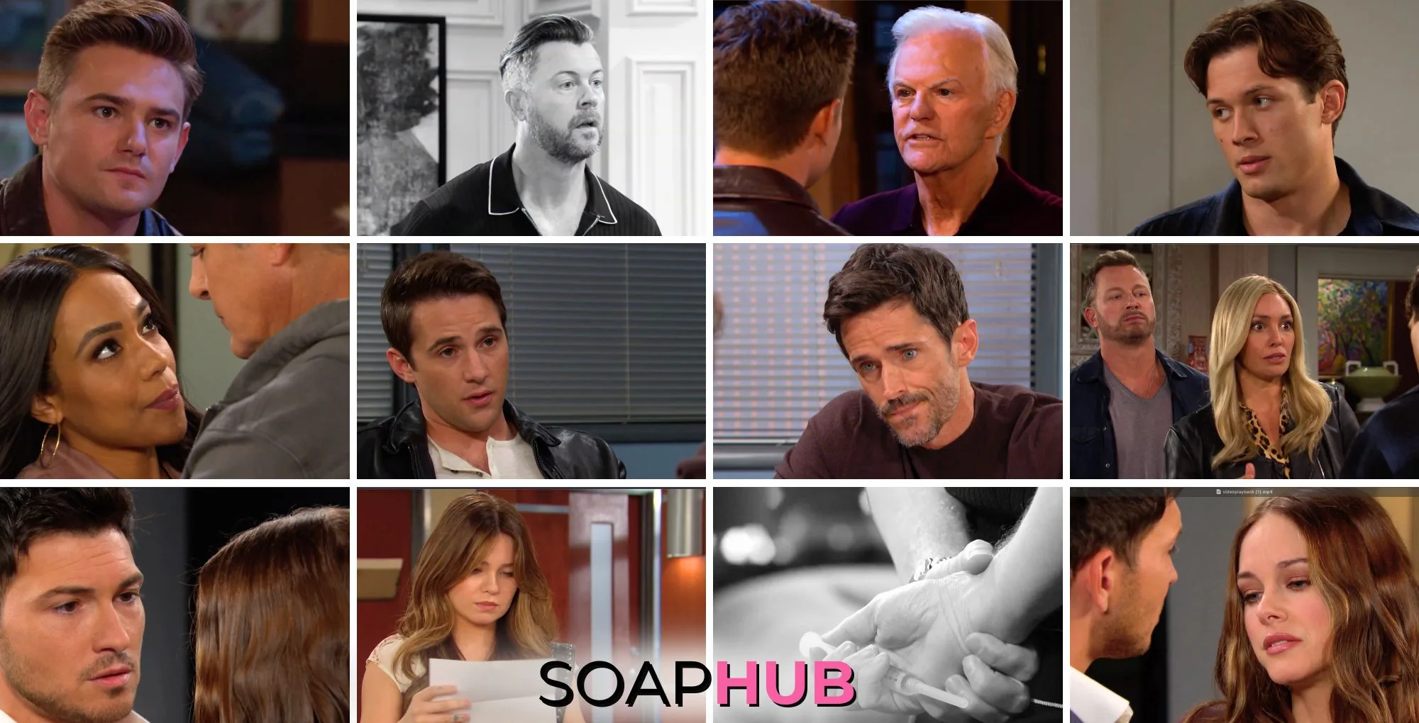 Days of our Lives spoilers weekly video preview March 10-14, with the Soap Hub logo.