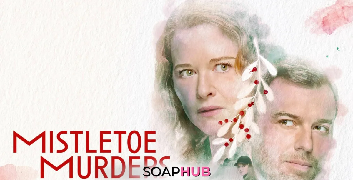 Mistletoe Murders helped Hallmark with the Soap Hub logo.