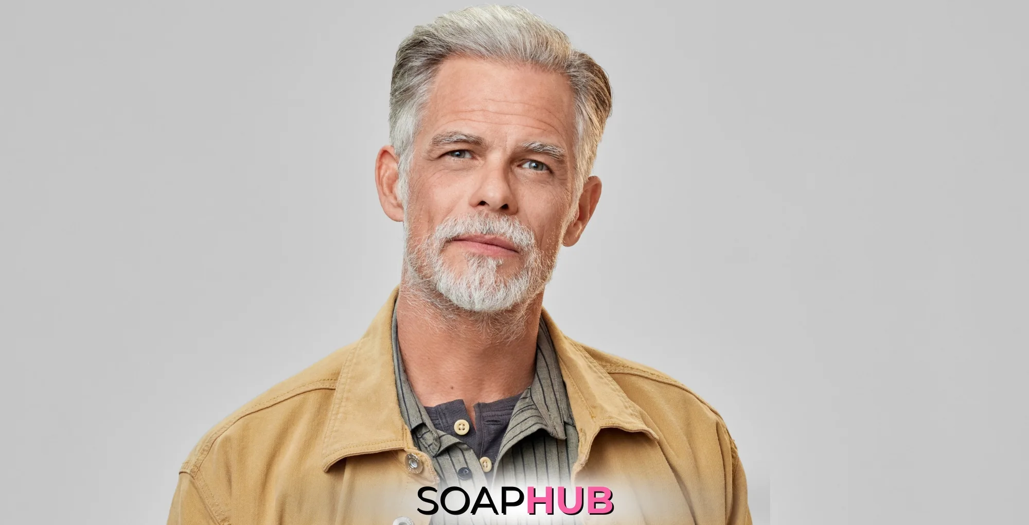 When Calls The Heart Henry Gowen with the Soap Hug logo.