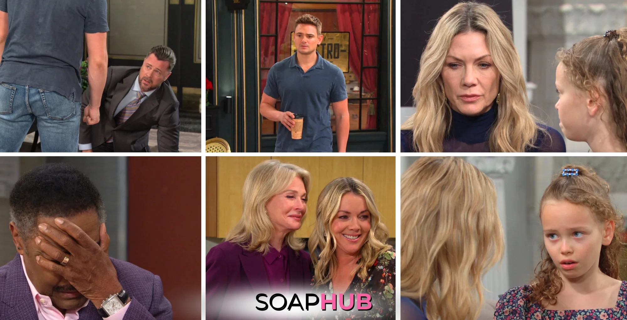 Collage of the Wednesday, May 28 episode of Days of Our Lives, with the Soap Hub logo