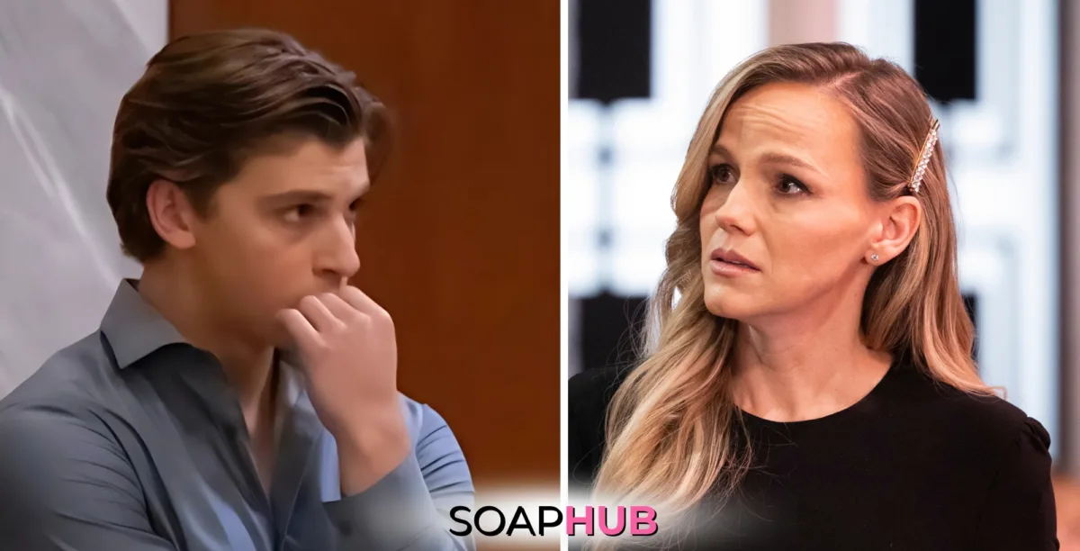 General Hospital Gio and Lulu with the Soap Hub logo.