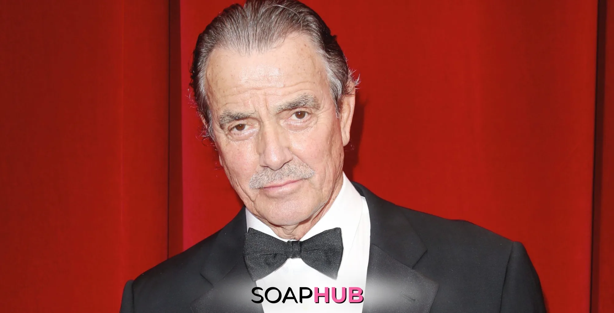 Young and the Restless Eric Braeden with the Soap Hub logo.
