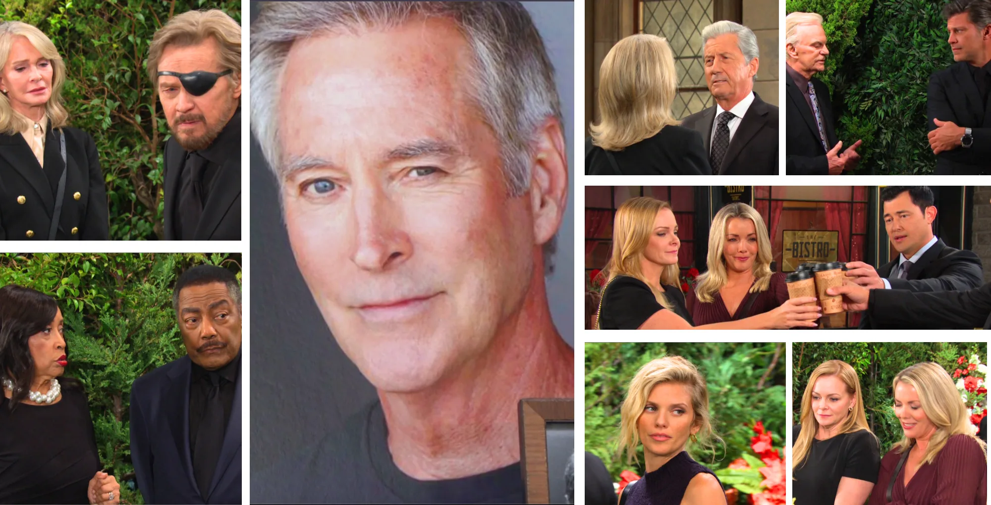 Collage for the Monday, June 9 episode of Days of Our Lives.